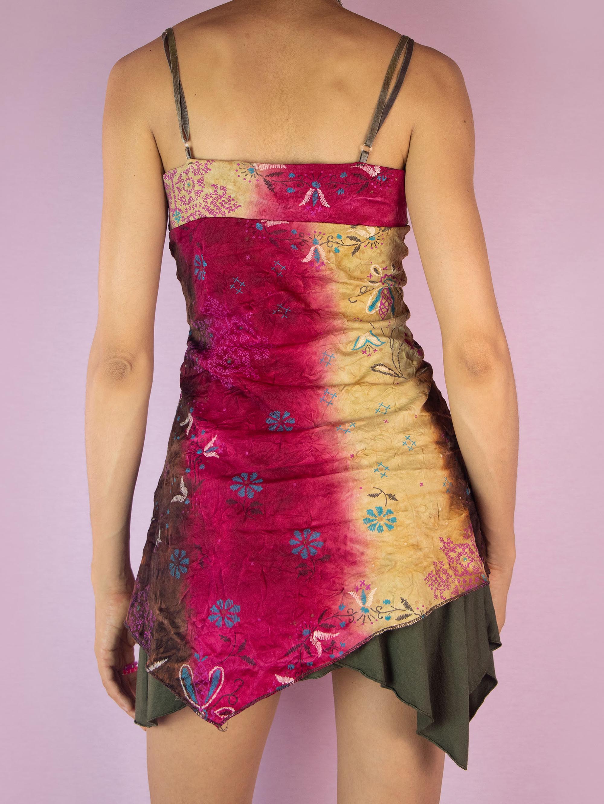 Y2K Asymmetrical Cami Top - L