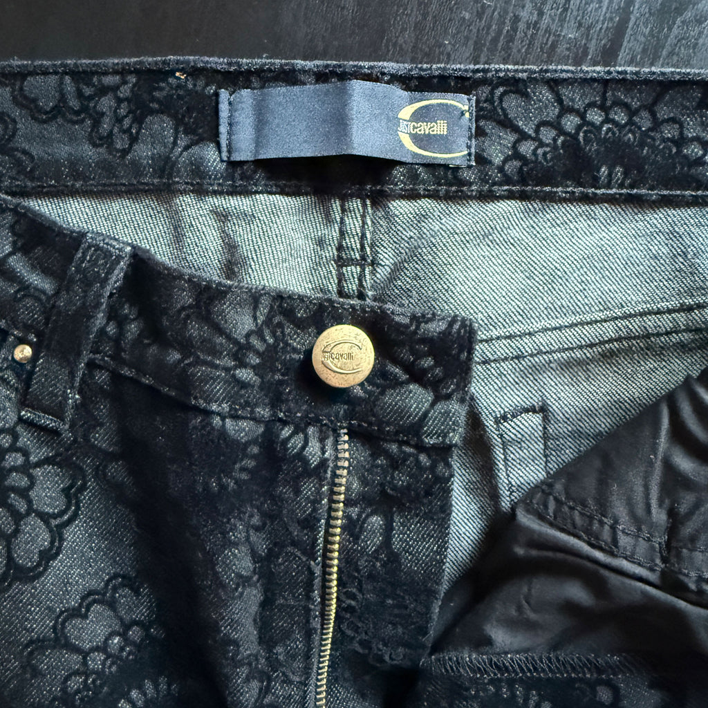 Just Cavalli Vintage Black Pants – Size S